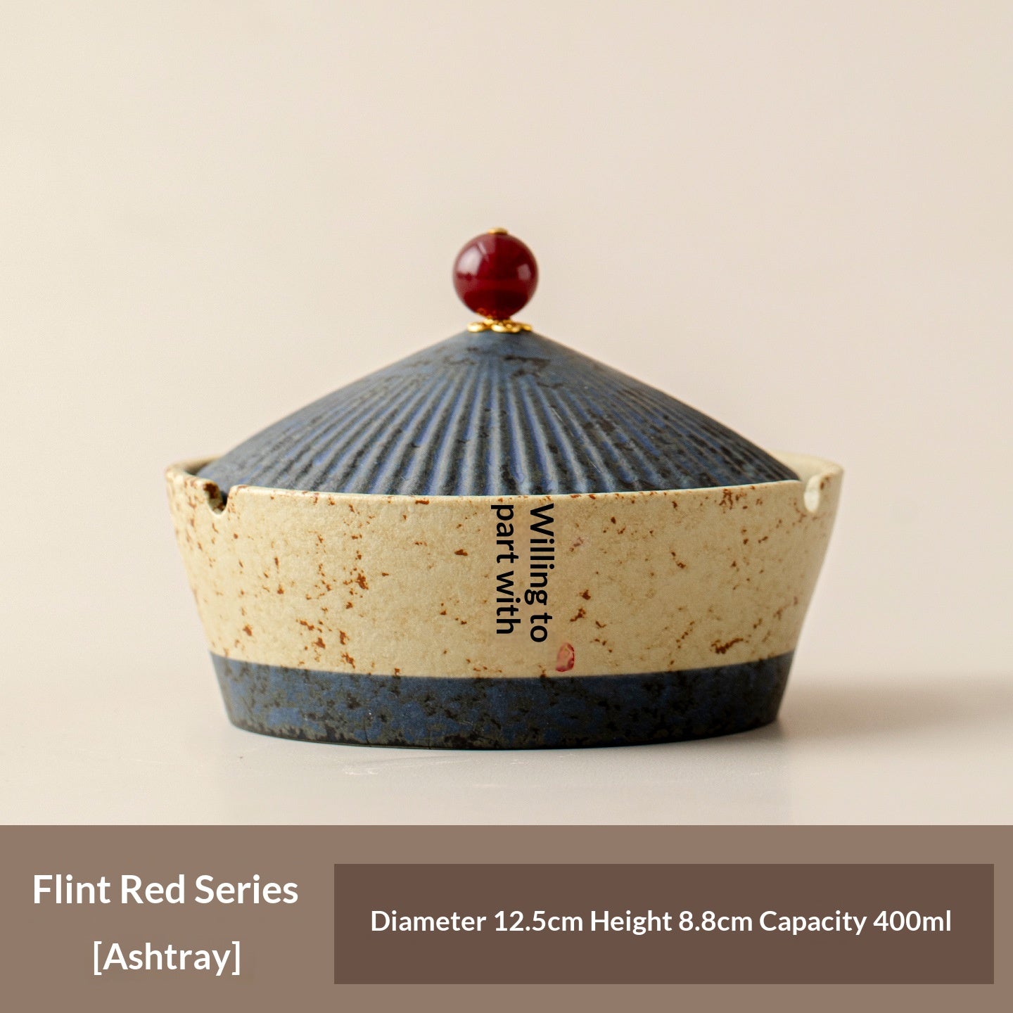 Ceramic Ashtray Set for Home & Office with Artistic Flair - Multiple Styles