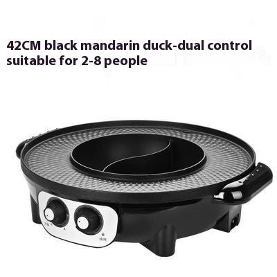 Korean-Style Electric Hot Pot & Grill Multi-Functional All-in-One Cooker