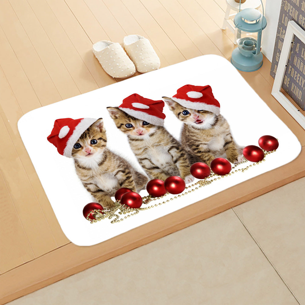 Non-slip Absorbent Carpet Floor Mat for Bedroom Bathroom Home - 40x60cm