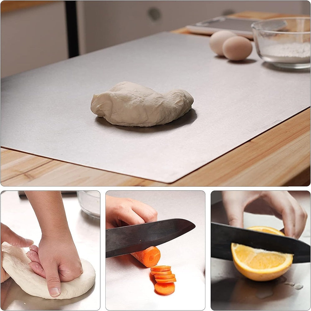 Stainless Steel Cutting Board and Work Surface - Multiple Sizes