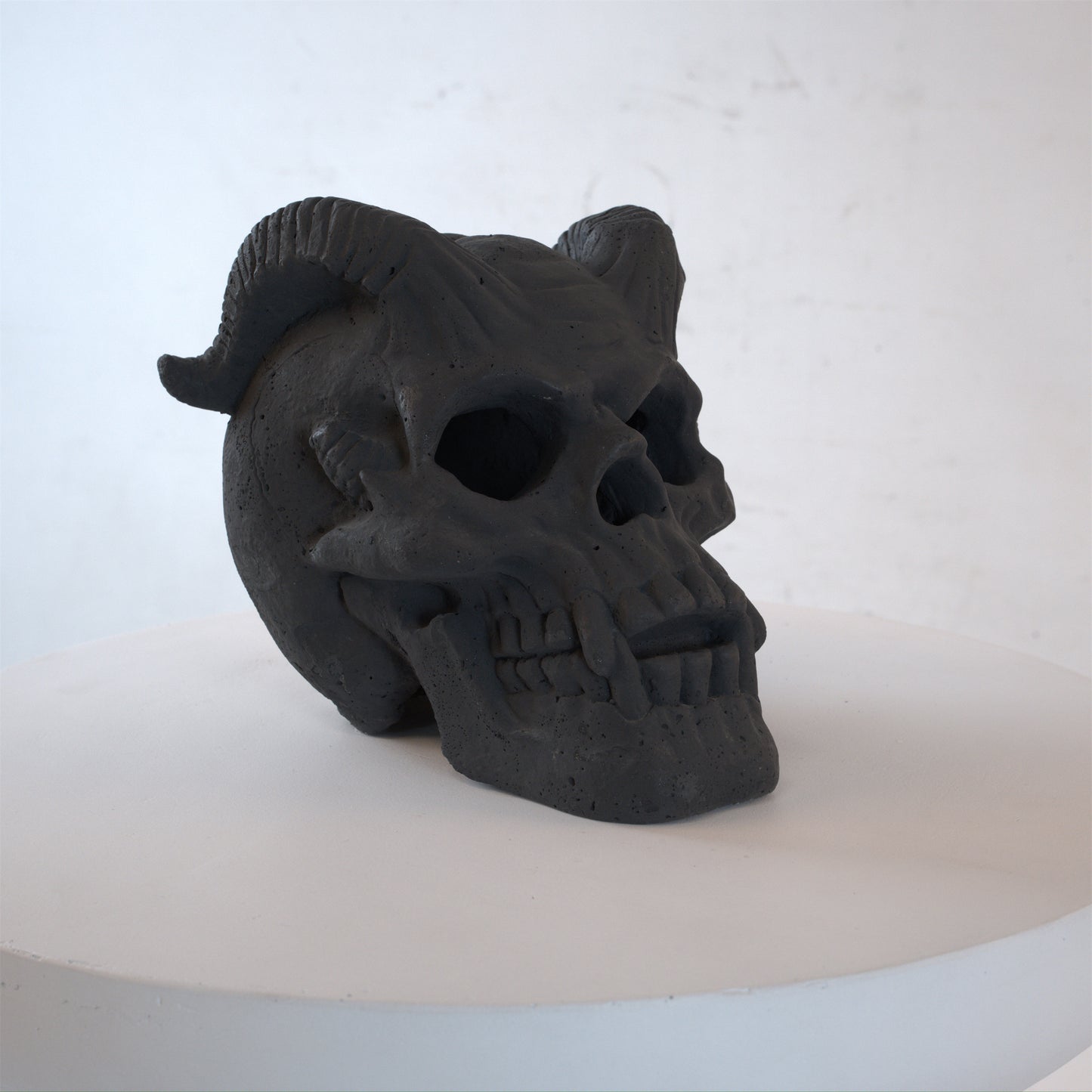 Fireproof Skull Gas Log for Fire Pit & Fireplace - Halloween Decor