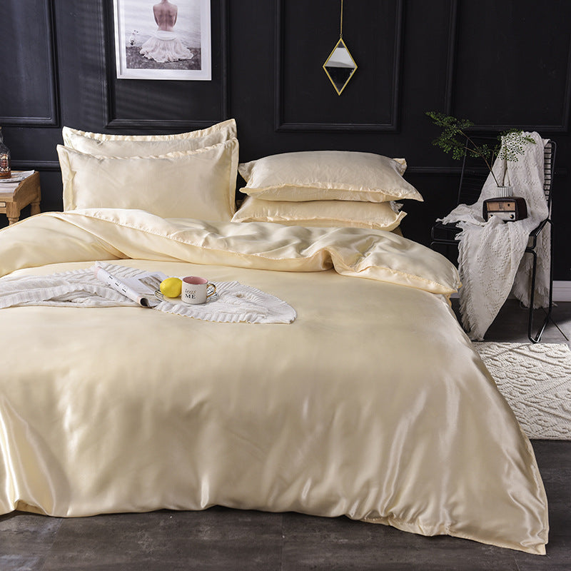 Summer Silky Cool Bed Linen Set 3 or 4 Pieces - Modern & Comfortable Bedding
