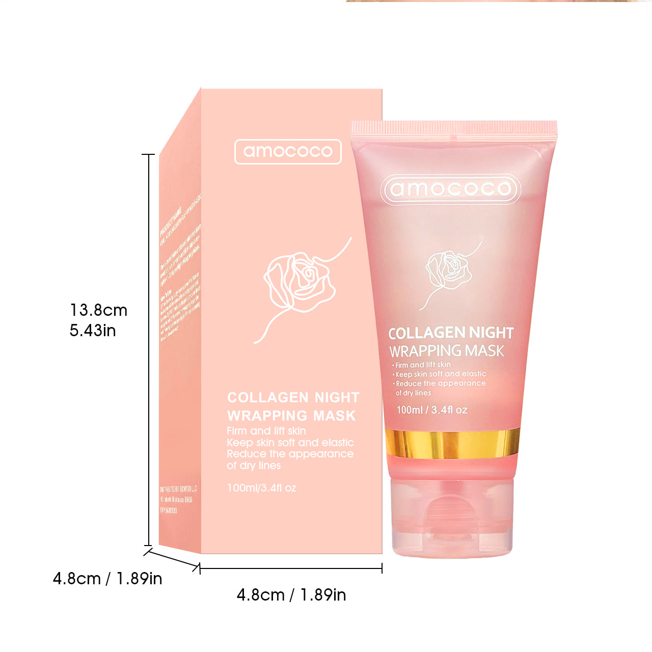 Collagen Night Wrapping Mask - Firming & Hydrating Overnight Facial Care
