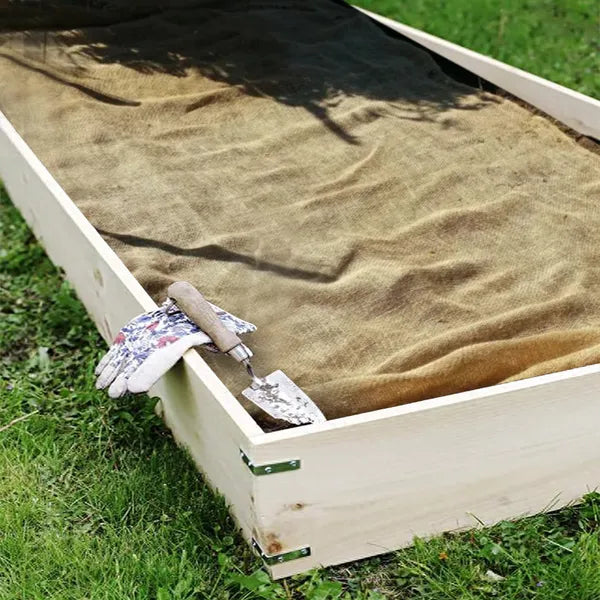 63-Inch x 30-Foot Eco-Friendly Jute Mulch for Gardening