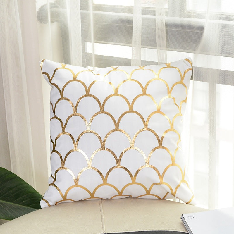 Modern Decorative Pillow Cover 45x45cm Geometric Abstract Style