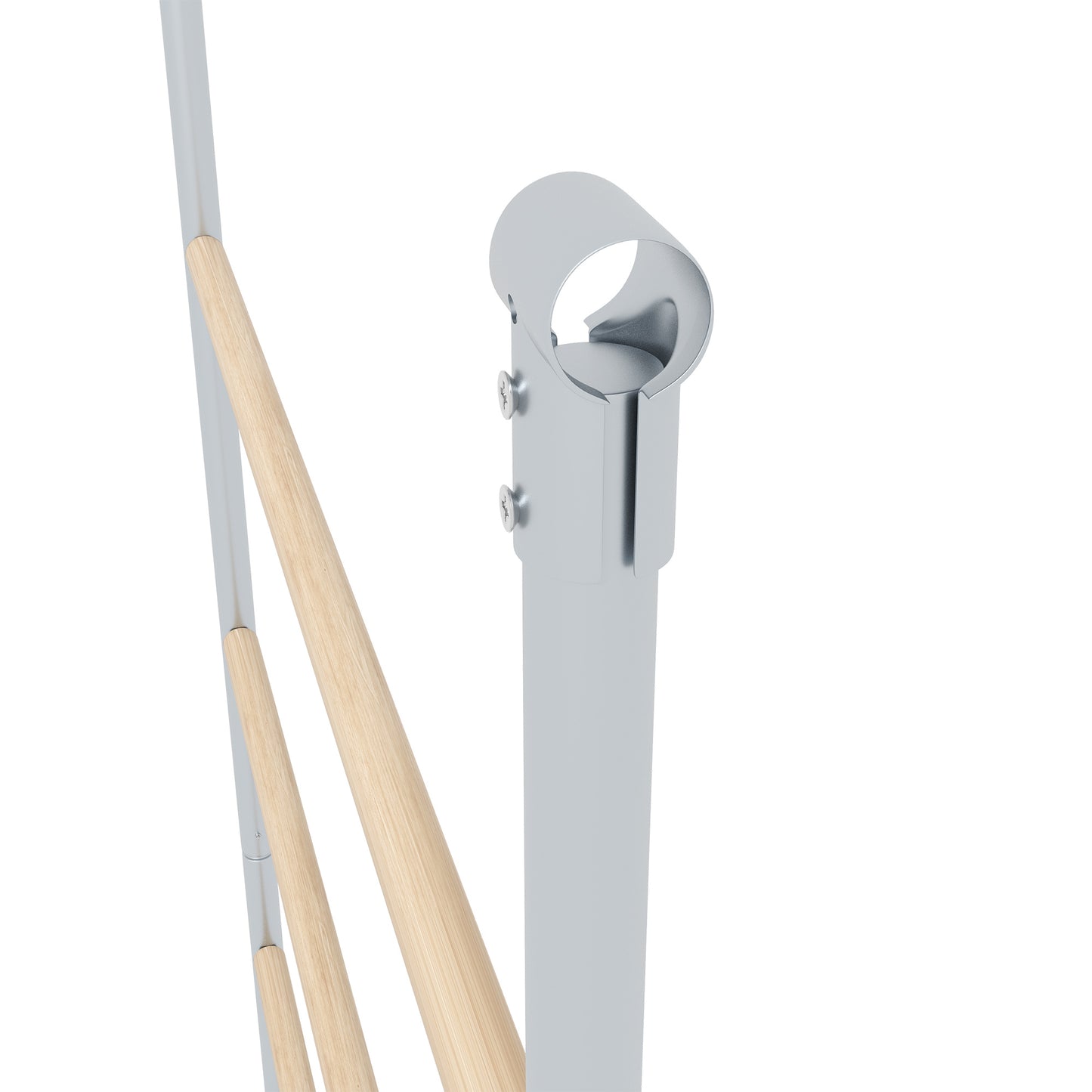 Chicken Roosting Ladder 55 x 33.75 Inches for Coop, Wooden & Steel Perch