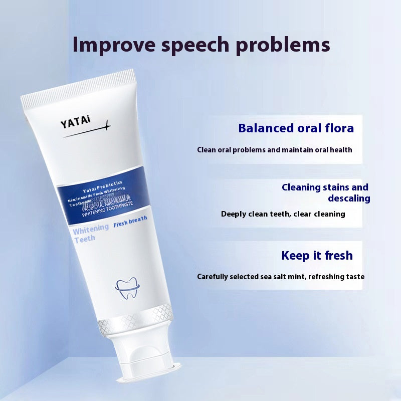 Probiotics Nicotinamide Whitening Toothpaste