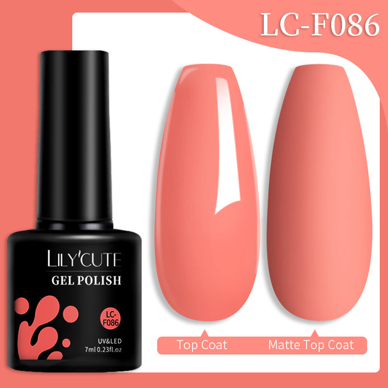 Colored Glitter Nail Glue Set for Nail Art - Waterproof & Non-Flushing