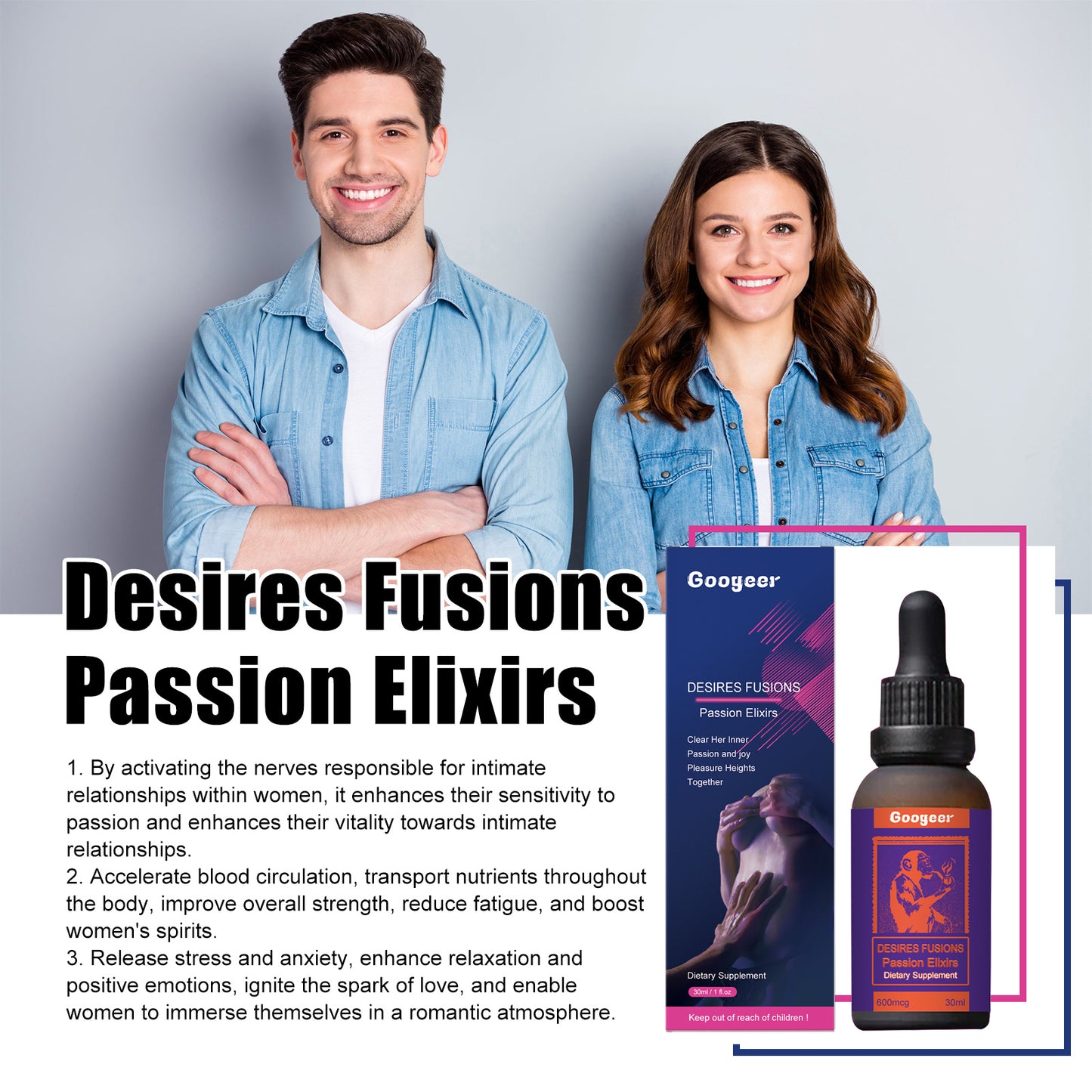 Women's Vitality Support Drops - Natural Shilajit & Ginseng Herbal Elixir