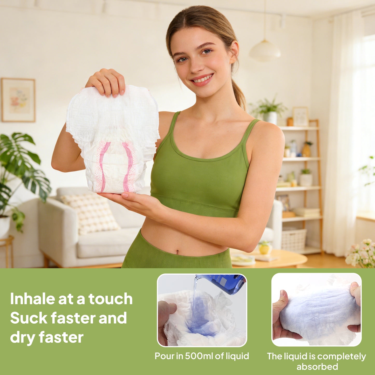 Regular Period Underwear for Heavy Flow - Size ML