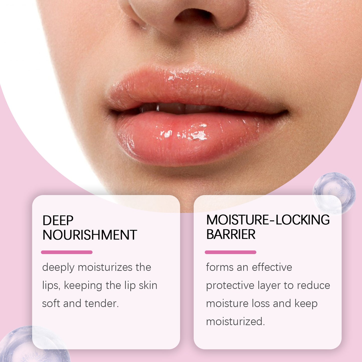 Moisturizing Lip Balm with Collagen and Vitamin E for Soft Smooth Lips