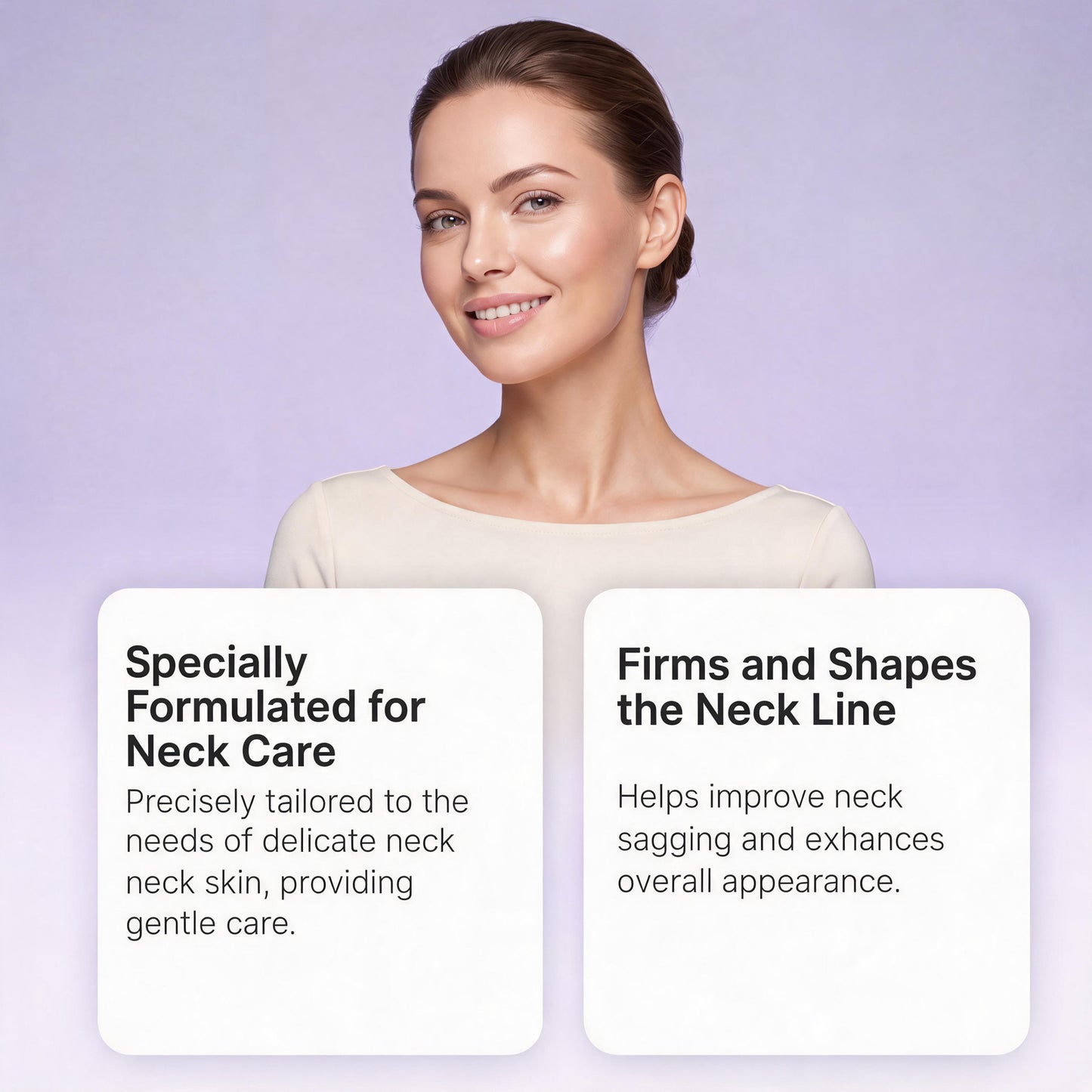 Firming and Lifting Neck Cream - Hydrating Skincare for Smoother Skin