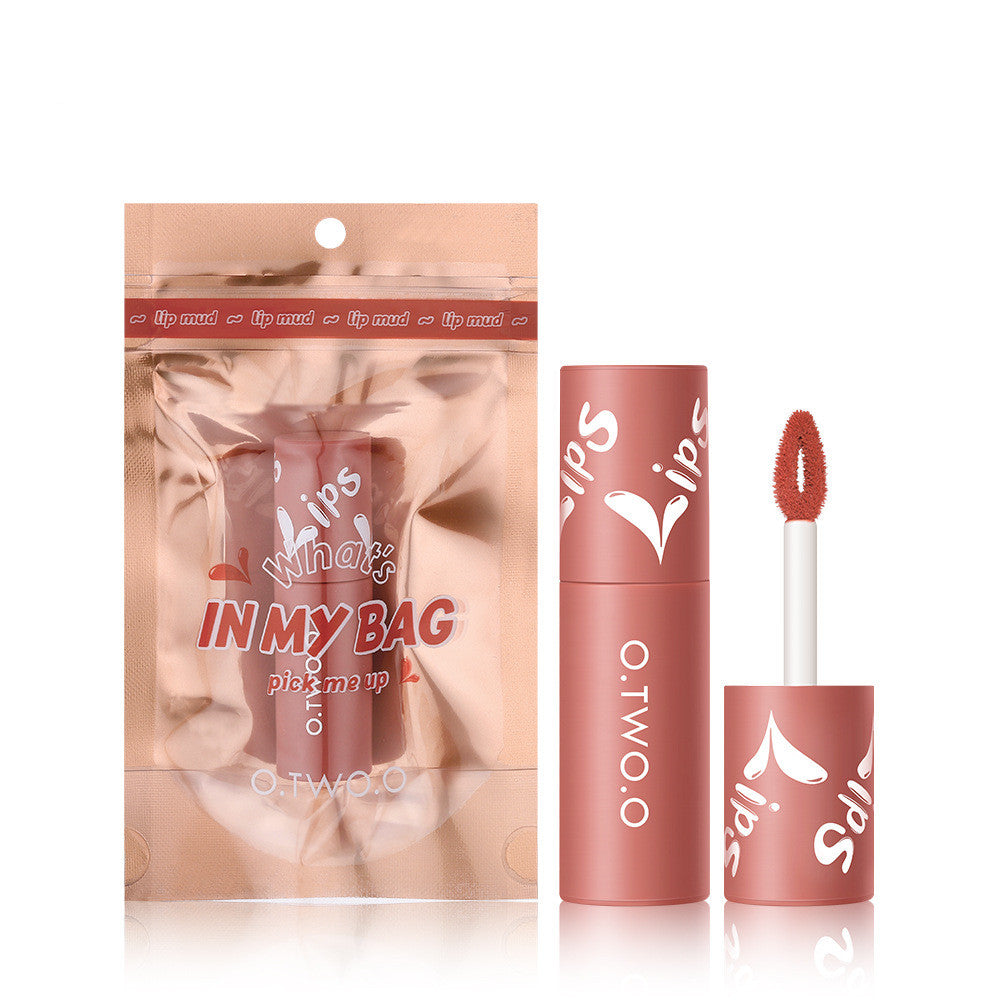 Matte Fog Lip and Cheek Dual-Use Powder Blusher and Lipstick - Air Lip Glaze