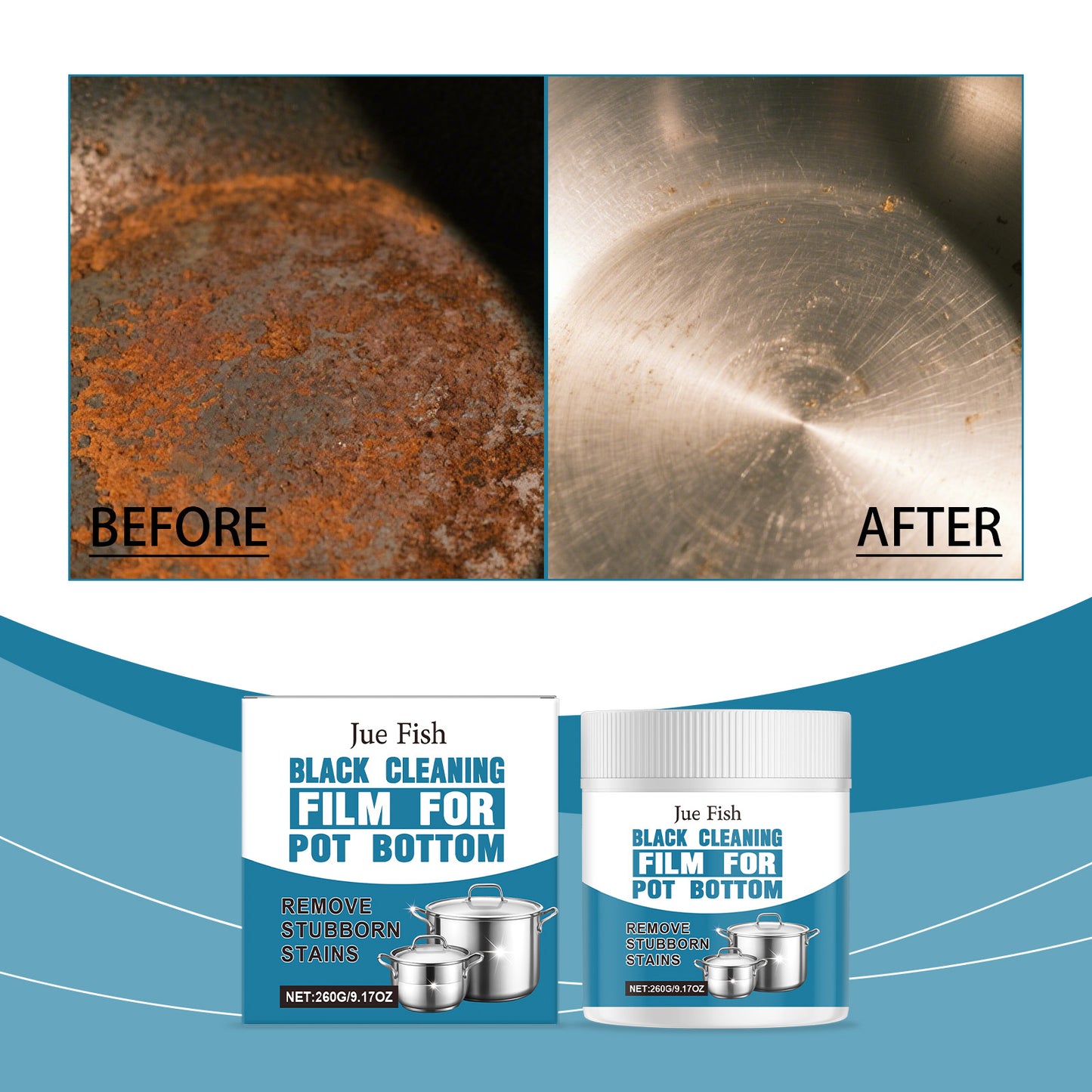 Kitchen Descaling Paste for Ice Makers and Pots - 260g