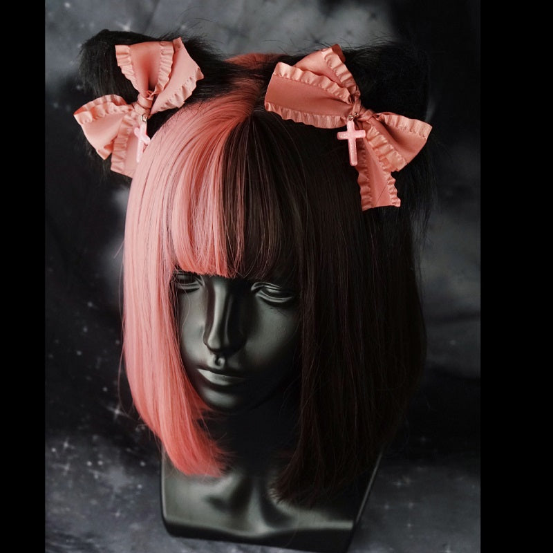 Cat Ear Hair Clip - Handmade Alloy Hairpin Pair