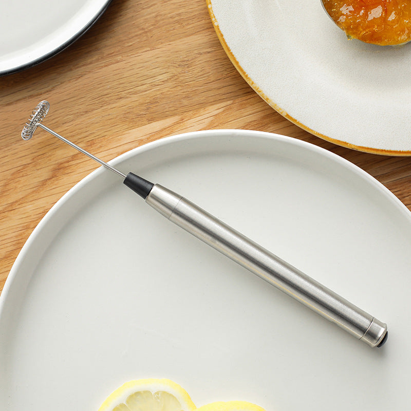 Electric Milk Frother Without Base - Multi-Functional Kitchen Egg Beater