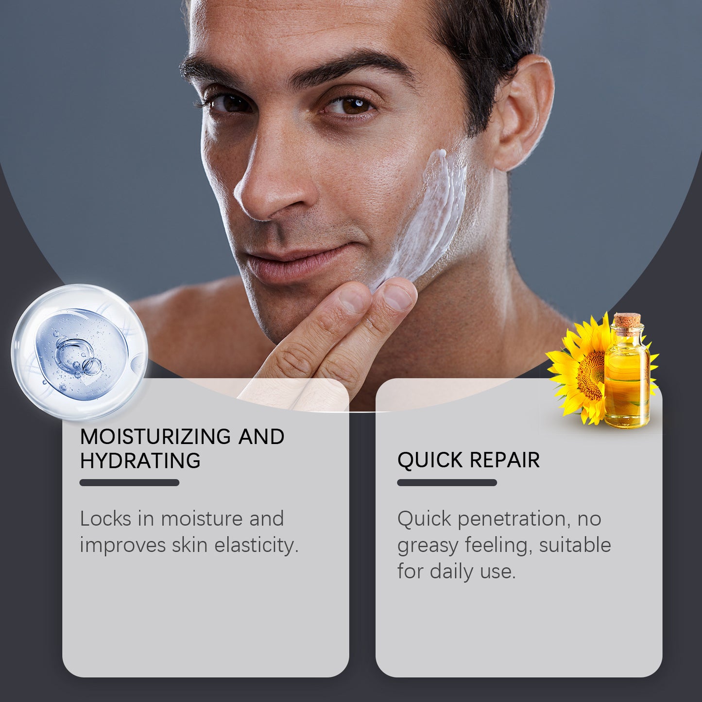 Shaving Cream Moisturizing & Smooth - 100g Facial Care