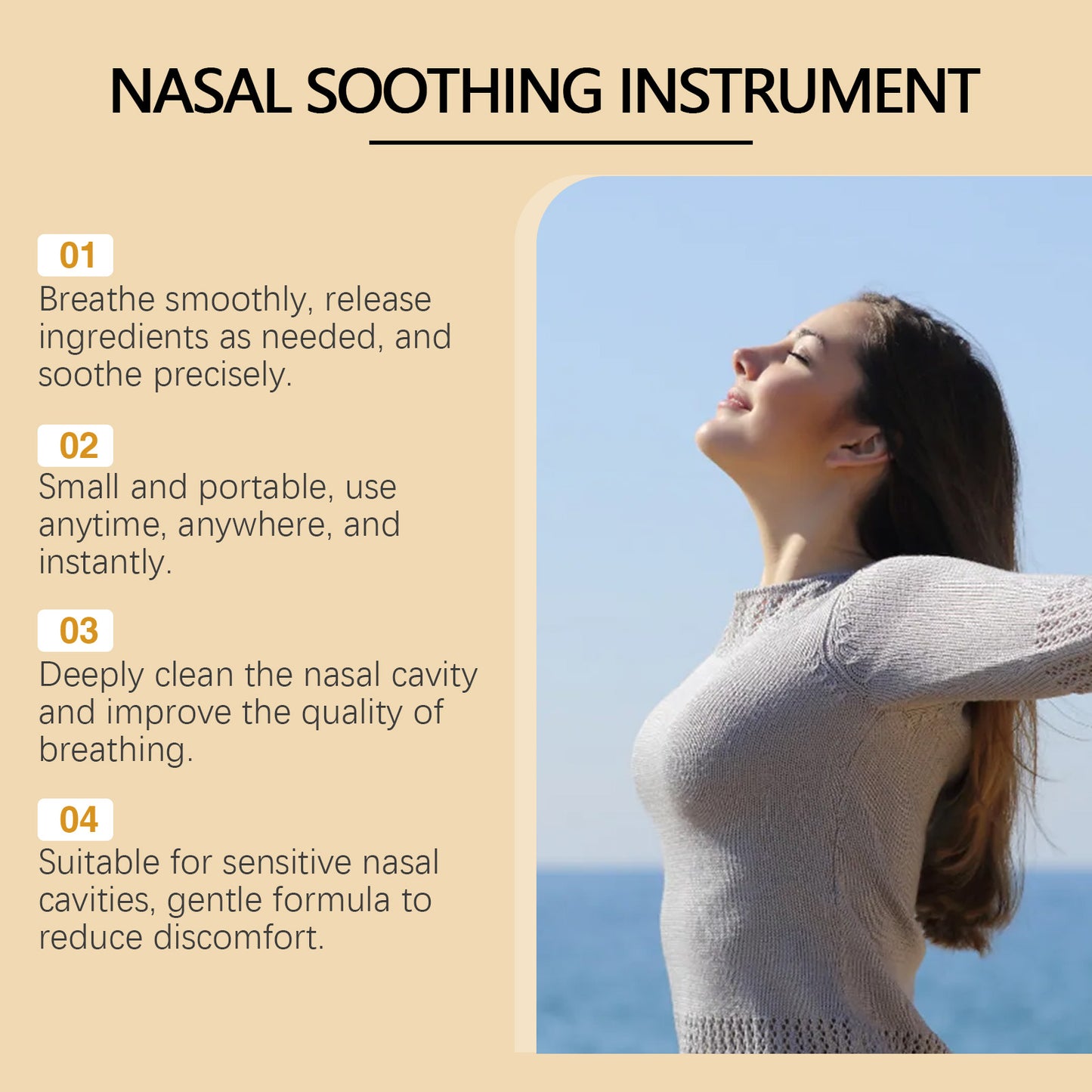 Nasal Care & Respiratory Relief Device - Natural Herbal Infusion