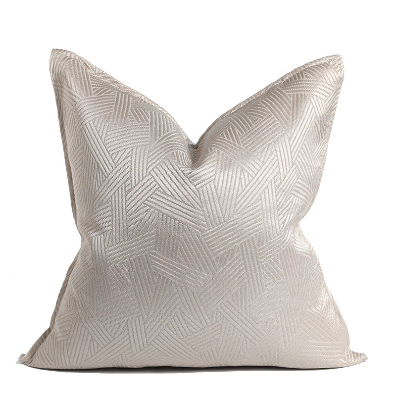 Modern Grey Sofa Cushion Cover 45x45cm Geometric & Abstract Styles