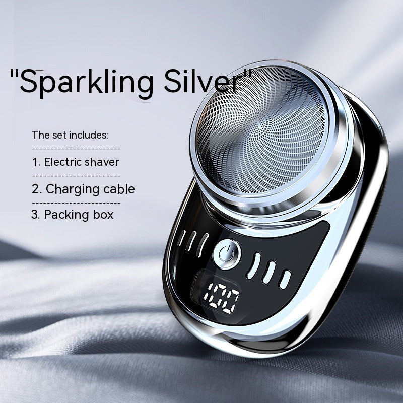 Portable Electric Shaver for Men Rechargeable Waterproof Compact Razor