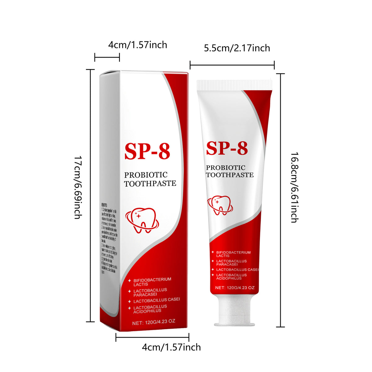 Probiotic Whitening Toothpaste 120g
