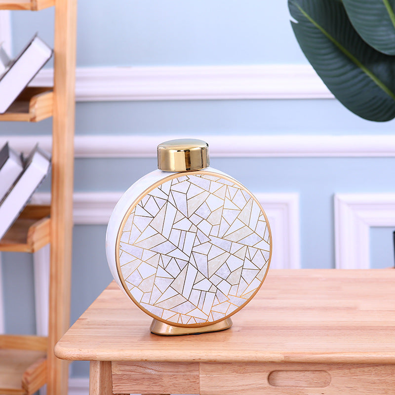 European Style Ceramic Vase for Living Room & Decor - Multiple Sizes