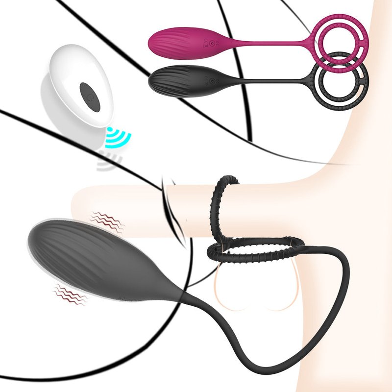 Wireless Remote Control Couples Massage Toy with Multiple Variants