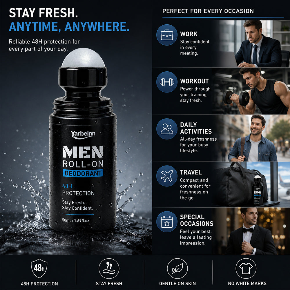 Men's Roll-On Deodorant - Daily Freshness
