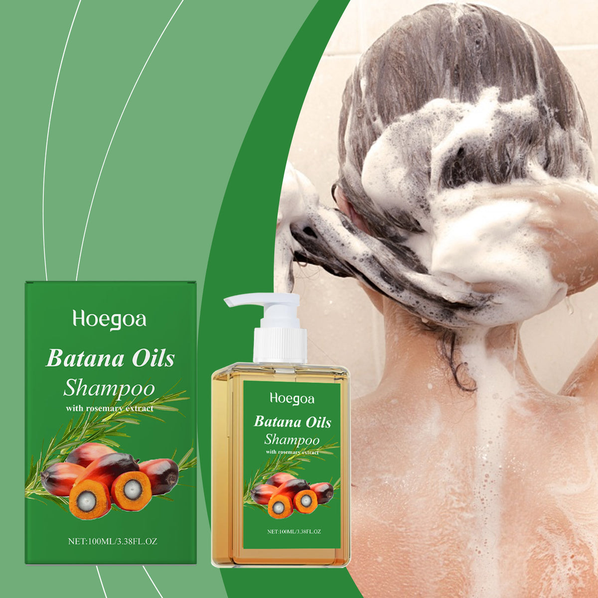Batana Hair Shampoo 100ml - Gentle Cleanse & Nourish