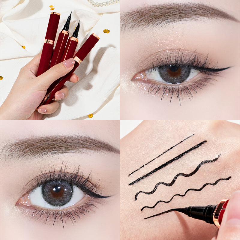 Waterproof Sweatproof Fast Drying Eyeliner Set Makeup Tools - Multiple Styles