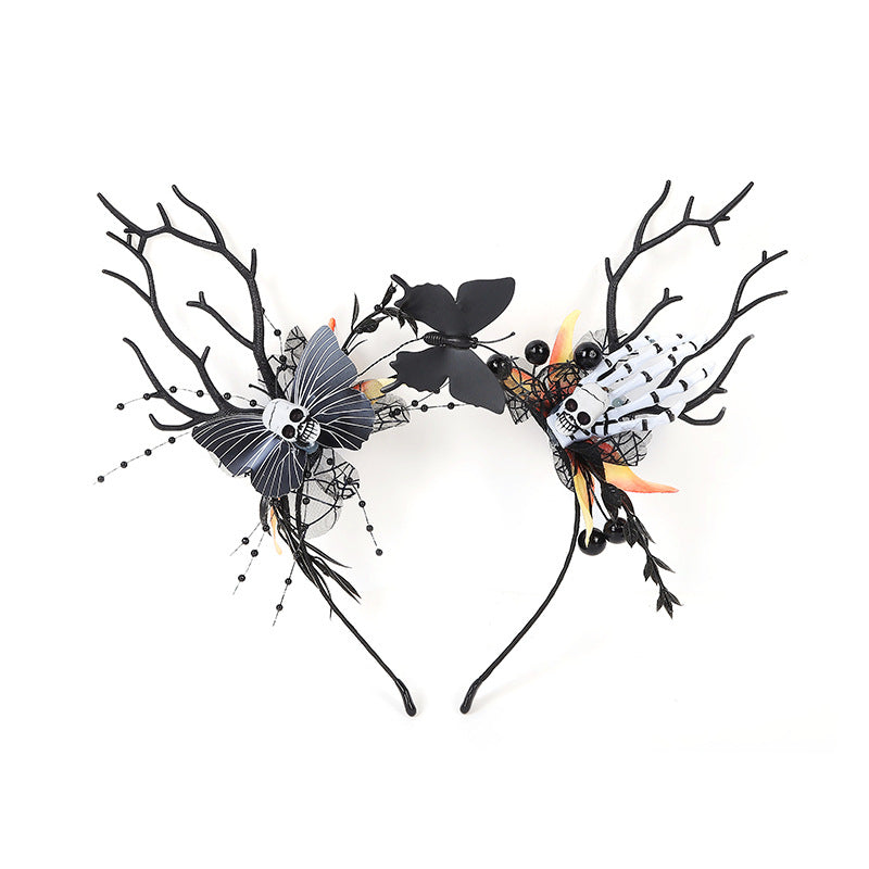 Pumpkin Head Hair Accessory Halloween Headband