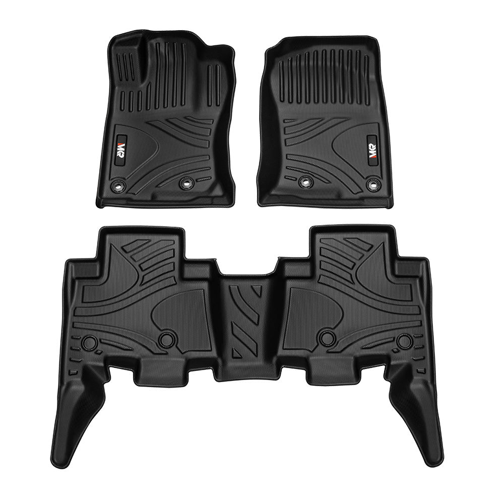 Custom Fit TPE Floor Liner for Toyota 4Runner & Lexus GX460 - Black