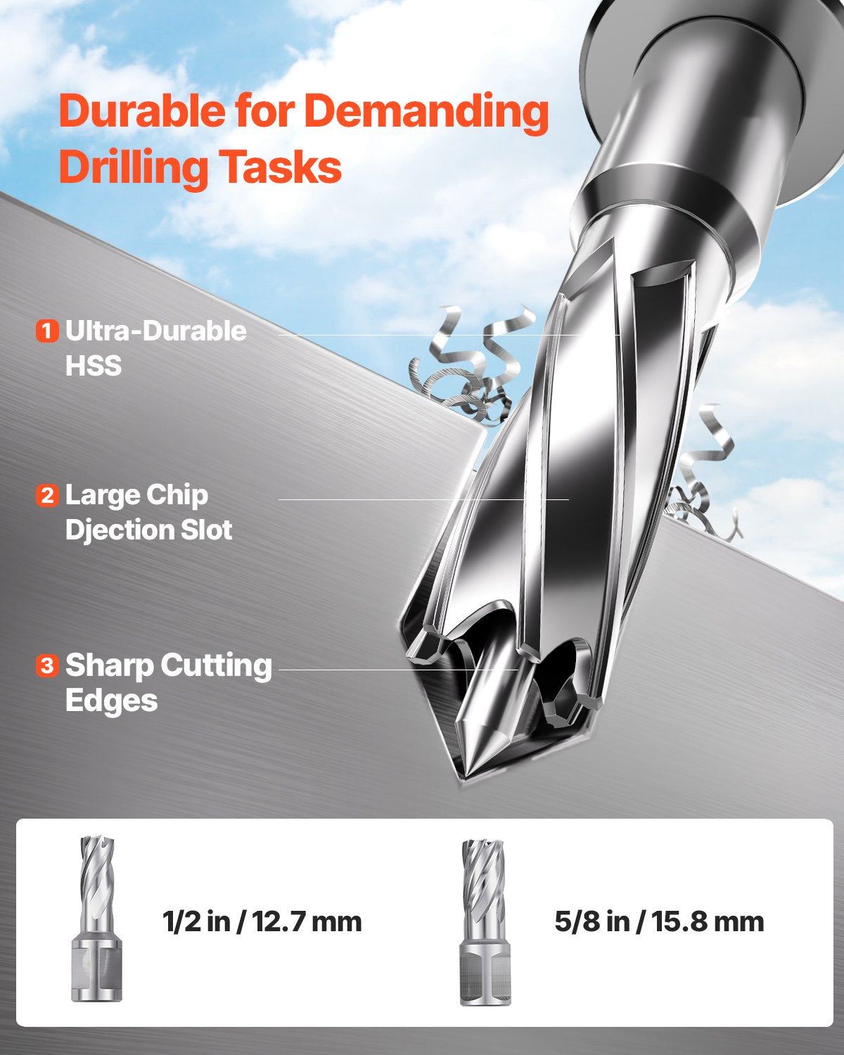 1200W Magnetic Drilling Machine with 1.6 Inch Boring Diameter - Yellow Power Tool