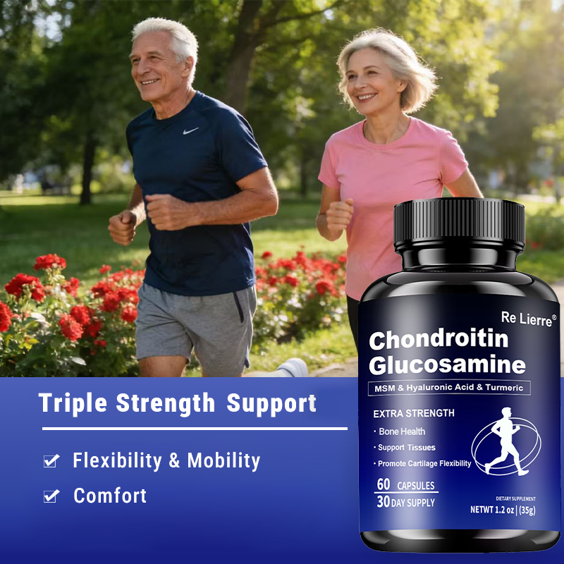 Glucosamine Chondroitin MSM Joint Support Supplement - 60 Capsules