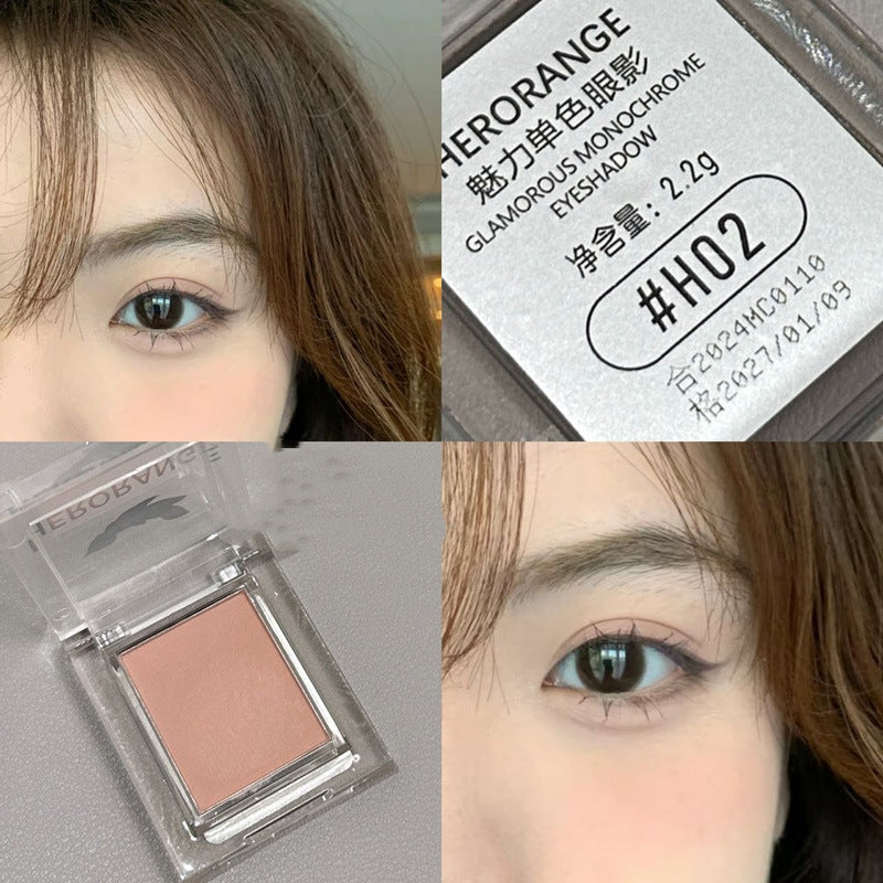 Monochrome Eyeshadow Palette - Matte & Shimmer Colors for Creative Makeup