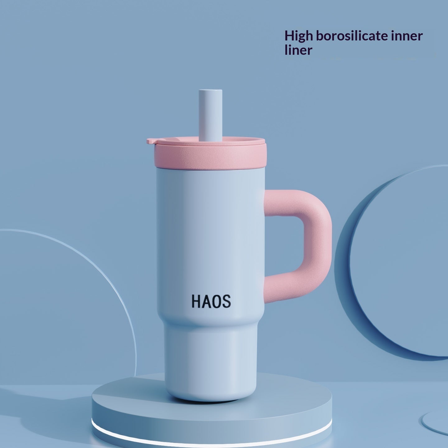 Large Capacity Insulated Drinkware - Keeps Drinks Cold & Hot, 500ML