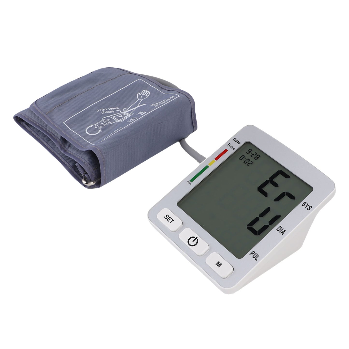 Arm BP Monitor With 8.66 - 14.17in Cuff 4.2in LCD Display 120 Reading