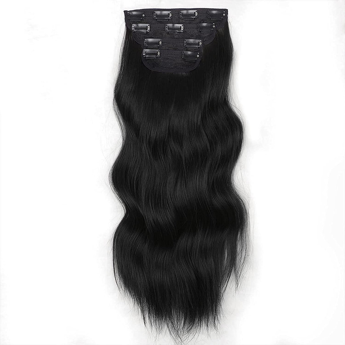 Synthetic Wig for Women 20 Inch High Temperature Fiber Hairpiece with Multiple Colors