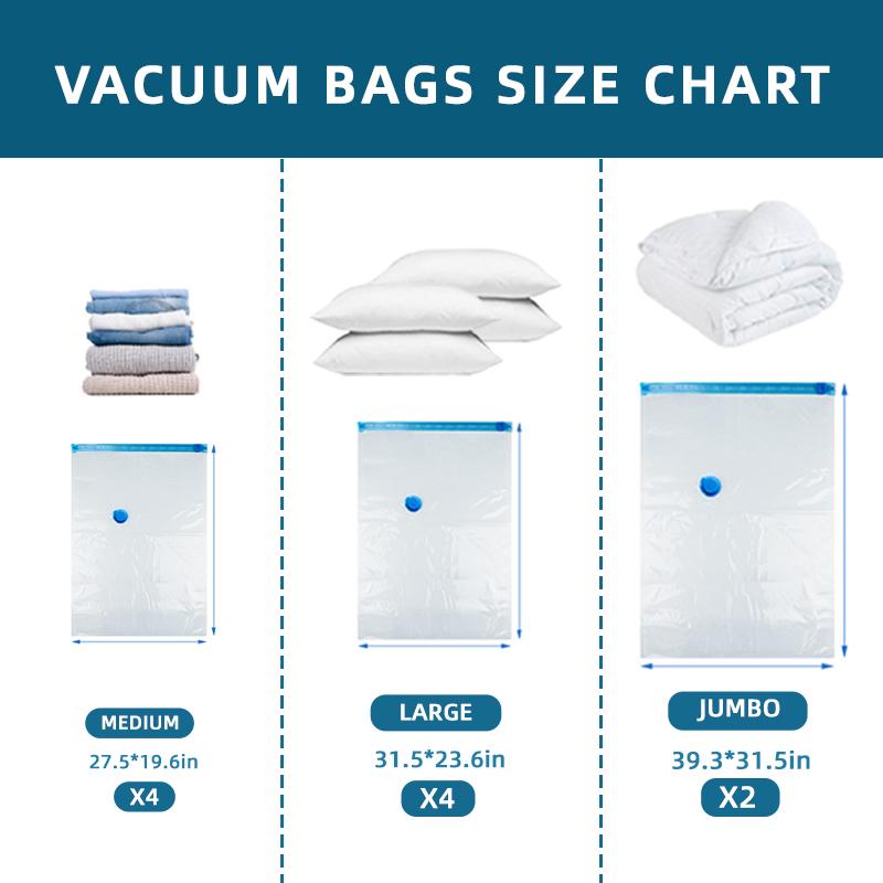 Eco-Friendly Clothes And Bedding Space-Saving Compression Bags, 4