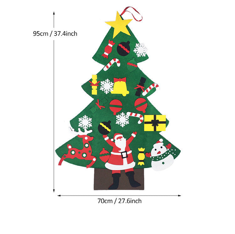 Christmas Decoration Pendant Set for Children DIY Holiday Party Decor
