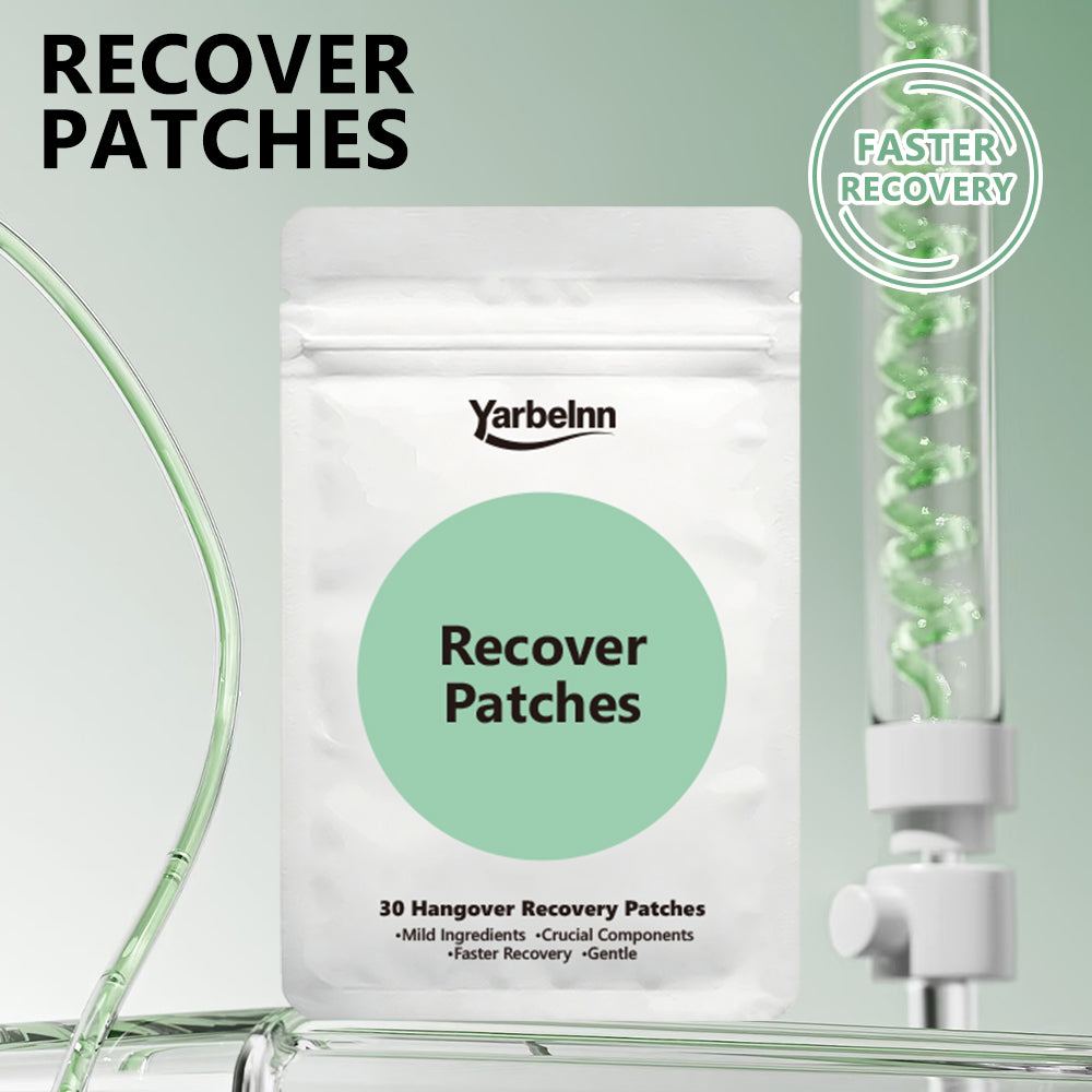 Hangover Relief Patches 30pcs - Natural Plant Extract Body Care Patches