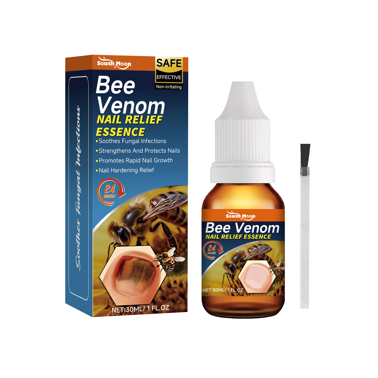 Nail Repair Spray - Moisturizing Nail Treatment with Vitamin E - 30ml
