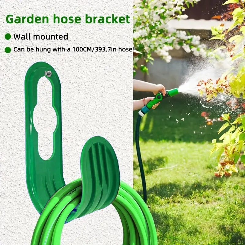 Garden Hose Hanger Wall Mount, Water Hose Organizer & Storage Holder