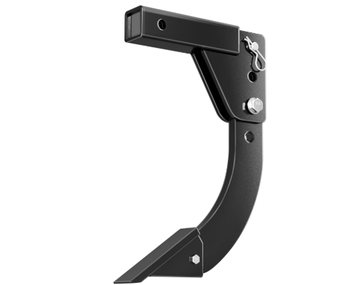 Durable Tractor Ripper with Replaceable Teeth - Black