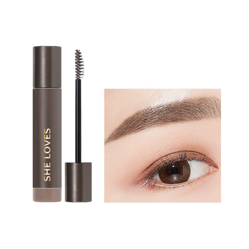 Sweatproof Semi-Permanent Light Brown Eyebrow Gel for Natural Look