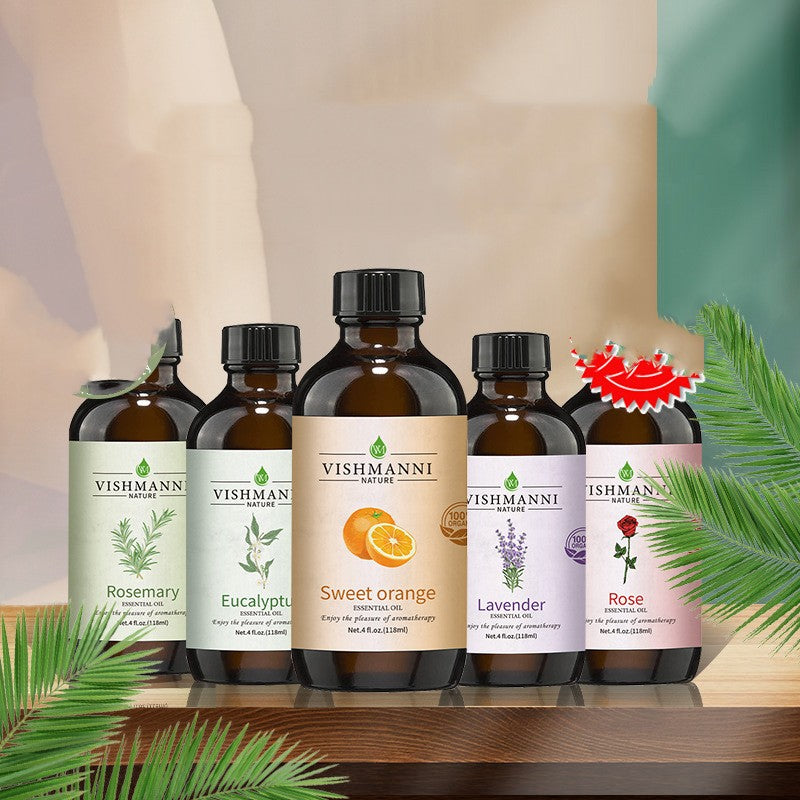 Multi-Variant Body Massage Oil - Rose Lavender Jasmine Aromatherapy 118ml