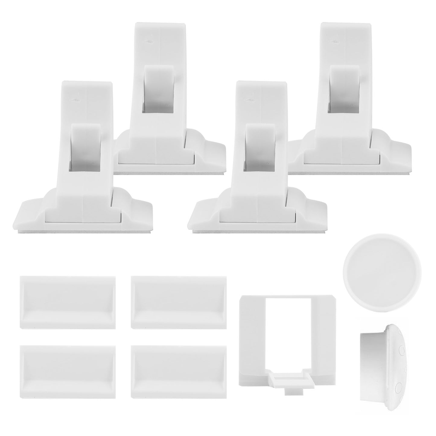 Magnetic Child Safety Cabinet Locks - 4 Pack Baby Proof Drawer Latches