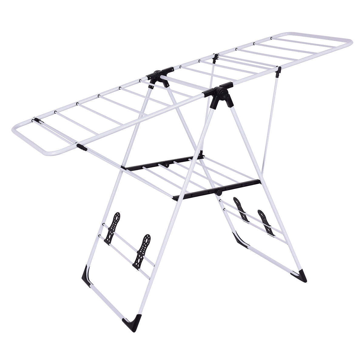 Portable Laundry Drying Rack - Foldable Clothes Storage