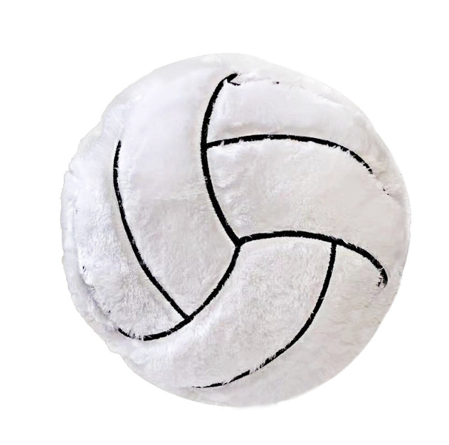 Football Cushion Pillow for Leaning - Plush Winter Home Decor