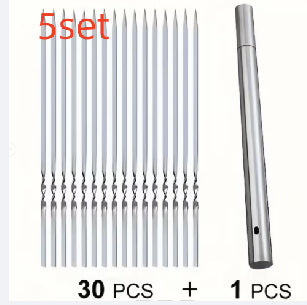 Portable Charcoal Grill Set for Outdoor Cooking - Multiple Styles
